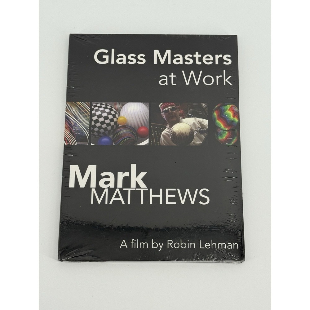 Glass Masters at Work:‎ Mark Matthews DVD Corning Museum of Glass Sealed